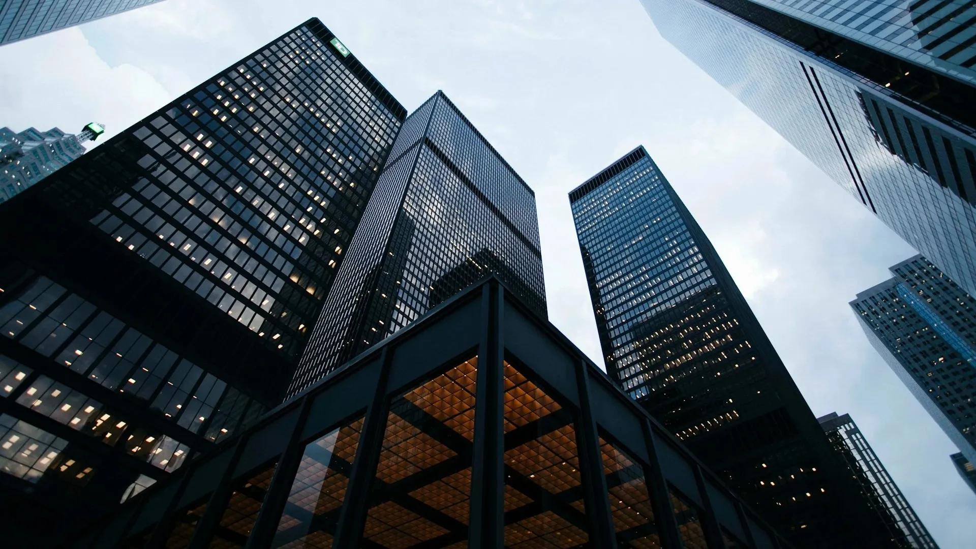 Modern city skyline